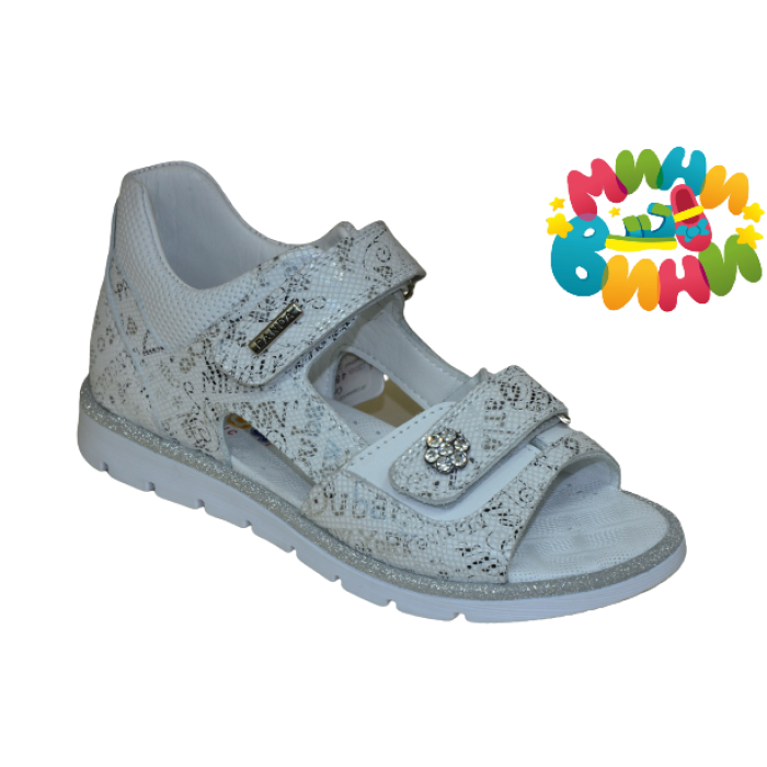 Сандалии 31-36  БЕЛЫЕ 